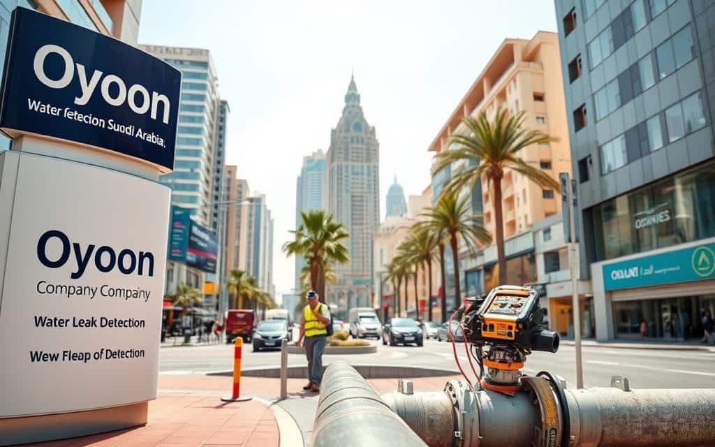 كشف تسريبات المياة بجدة