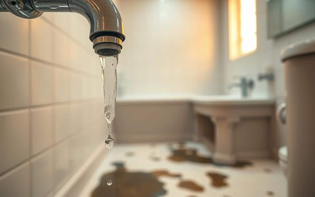 كشف تسربات المياه