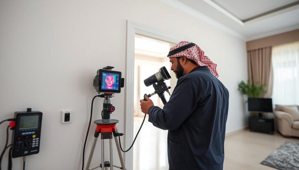 كشف تسربات المياه بجدة